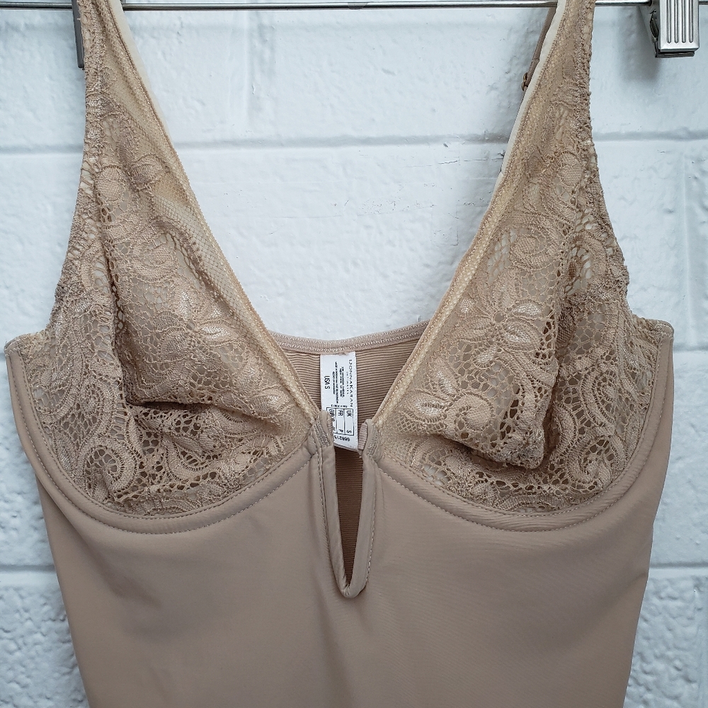 Donna Karan Nude Thong Body Slip